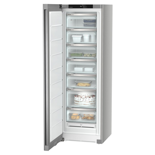 Liebherr, NoFrost, 277 L, height 186 cm, silver - Freezer