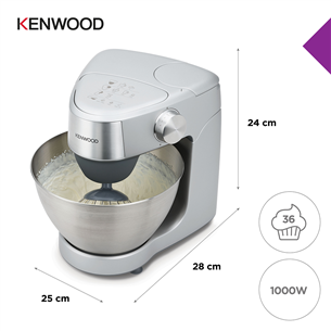 Kenwood Prospero+, 1000 W, silver - Kitchen machine