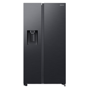 Samsung RS5000DC, NoFrost, 635 L, height 178 cm, black - SBS Refrigerator RS64DG53M3B1EO