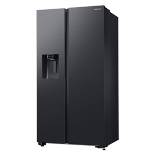 Samsung RS5000DC, NoFrost, 635 L, height 178 cm, black - SBS Refrigerator