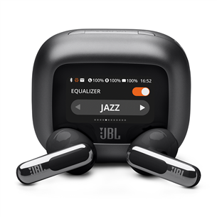 JBL Live Flex 3, must - Juhtmevabad kõrvaklapid