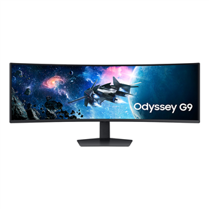 Samsung Odyssey G9, 49'', nõgus, DQHD, LED VA, 240 Hz, must - Monitor LS49CG950EUXEN