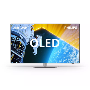 Philips OLED819, 55'', 4K UHD, OLED, hõbe - Teler