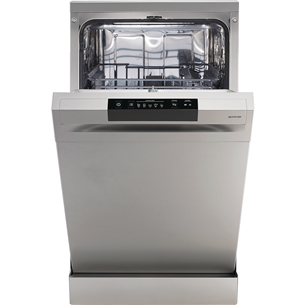 Gorenje, 9 place settings, grey - Free standing dishwasher GS520E15S