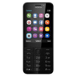 Nokia 230 Dual SIM, dark silver - Mobile phone 286944134