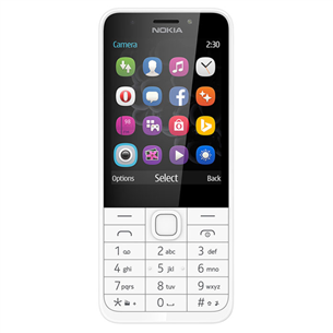 Nokia 230 Dual SIM, valge - Mobiiltelefon 286944147