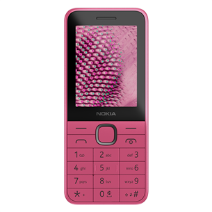 Nokia 225 4G (2024) Dual SIM, pink - Mobile Phone 1GF025FPC2L01