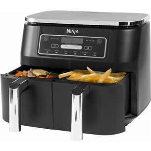 Ninja Foodi Dual Zone, 7,6 L, 2400 W, black - Air fryer