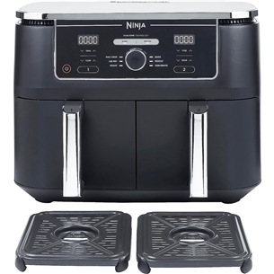 Ninja Foodi MAX Dual Zone, 9.5 L, 2470 W, black - Air fryer