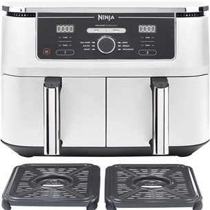 Ninja Foodi MAX Dual Zone, 9.5 L, 2470 W, white - Air fryer
