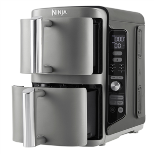Ninja Double Stack XL 9.5L, 2470 W, hall - Kuumaõhufritüür