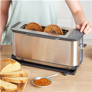 Ninja Foodi 3-in-1, 2400 W, stainless steel - Toaster, Grill & Panini Press