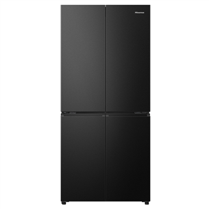 Hisense, Cross Door, No Frost, 483 л, высота 179 см, черный - SBS-холодильник RQ5P470SAFE
