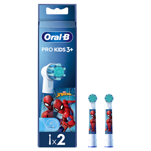 Braun Oral-B,Spiderman, 2 шт. - Насадки для зубной щетки EB10S-2K.SPIDERMAN