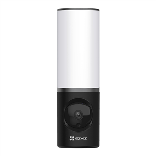 EZVIZ LC3, 2K, Wi-Fi, черный - Умный настенный светильник с камерой видеонаблюдения CS-EL3
