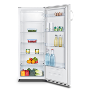 Hisense, 242 л, высота 144 см, белый - Холодильный шкаф
