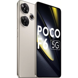 POCO F6, 512 GB, titanium - Smartphone