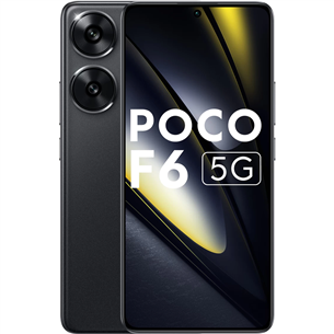 POCO F6, 512 GB, must - Nutitelefon MZB0H9NEU