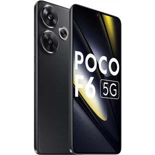 POCO F6, 512 GB, must - Nutitelefon