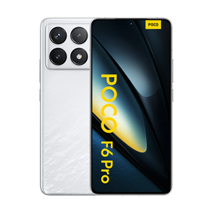 POCO F6 Pro, 512 GB, white - Smartphone
