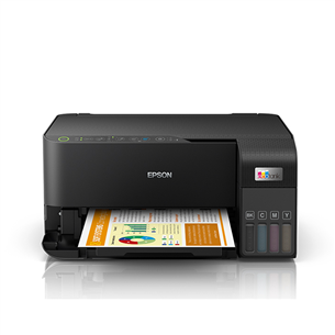 Epson EcoTank  L3550, Wi-Fi, must - Multifunktsionaalne värvi- tindiprinter C11CK59403