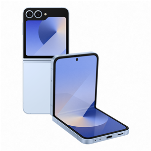 Samsung Galaxy Flip6, 256 ГБ, синий - Смартфон SM-F741BLBGEUE