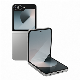 Samsung Galaxy Flip6, 256 GB, silver shadow - Smartphone SM-F741BZSGEUE