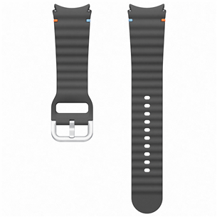 Samsung Galaxy Watch7 Sport Band (M/L), темно-серый - Ремешок для часов