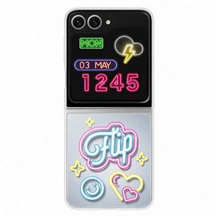 Samsung Flipsuit Case, Galaxy Flip6, transparent - Case EF-ZF741CTEGWW