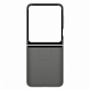 Samsung Silicone case, Galaxy Flip6, серый - Силиконовый чехол EF-PF741TJEGWW