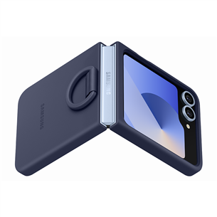 Samsung Silicone case, Galaxy Flip6, tumesinine - Silikoonümbris