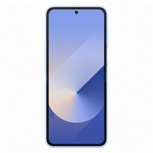 Samsung Silicone case, Galaxy Flip6, голубой - Силиконовый чехол