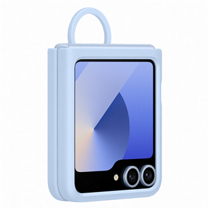 Samsung Silicone case, Galaxy Flip6, синий - Чехол