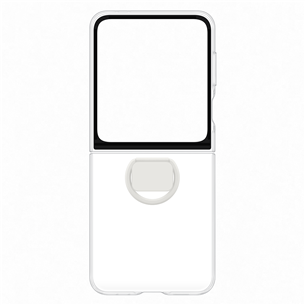 Samsung Clear Case, Galaxy Flip6, transparent - Case EF-QF741CTEGWW