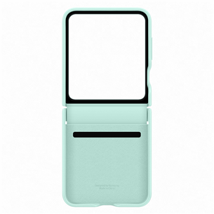Samsung Kindsuit Case, Galaxy Flip6, светло-зеленый - Чехол EF-VF741PMEGWW