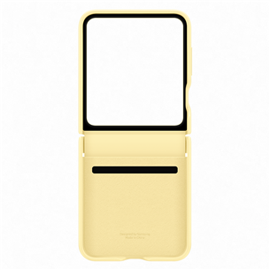 Samsung Kindsuit Case, Galaxy Flip6, желтый - Чехол EF-VF741PYEGWW