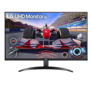 LG UR500, 32'', 4K UHD, LED VA, black - Monitor 32UR500-B