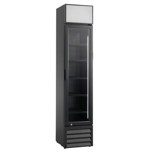 Scandomestic, 160 L, height 188 cm, black - Display cooler SD217BE