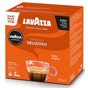 Lavazza A Modo Mio Delizioso, 36 порций - Кофейные капсулы