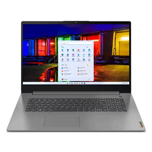 Lenovo IdeaPad 3 17ALC6, Ryzen 5, 8 GB, 512 GB, SWE, hall - Sülearvuti 82KV00KNMX