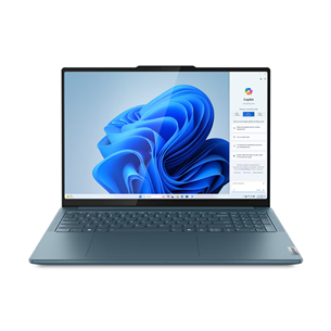 Lenovo Yoga Pro 9 16IMH9, 16'', 3.2K, 165 Hz, Core Ultra 9, 32 GB, 1 TB, RTX 4060, ENG, tumesinine - Sülearvuti 83DN006SMH