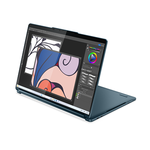 Lenovo Yoga Book 9 13IMU9, 13.3'', 2.8K, OLED, Core Ultra 7, 32 GB, 1 TB, ENG, tidal teal - Notebook