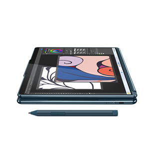 Lenovo Yoga Book 9 13IMU9, 13.3'', 2.8K, OLED, Core Ultra 7, 32 GB, 1 TB, ENG, tidal teal - Notebook