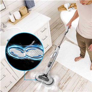 Shark Steam & Scrub, white - Steam mop