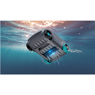 Aiper Scuba E1, must - Basseini puhastusrobot