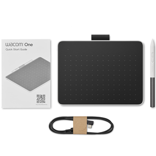 Wacom One S, белый - Графический планшет