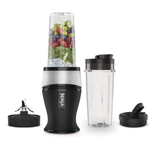 Ninja Nutri, 700 W, must/hõbedane - Smuuti blender QB3001EUS