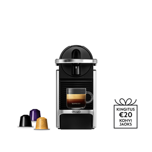 Nespresso Pixie, серебристый - Капсульная кофеварка