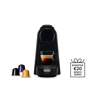 Nespresso Essenza Mini, black - Capsule coffee machine