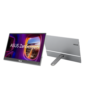 Asus ZenScreen OLED MQ16AHE, 16'', FHD, OLED, USB-C, серый - Портативный монитор